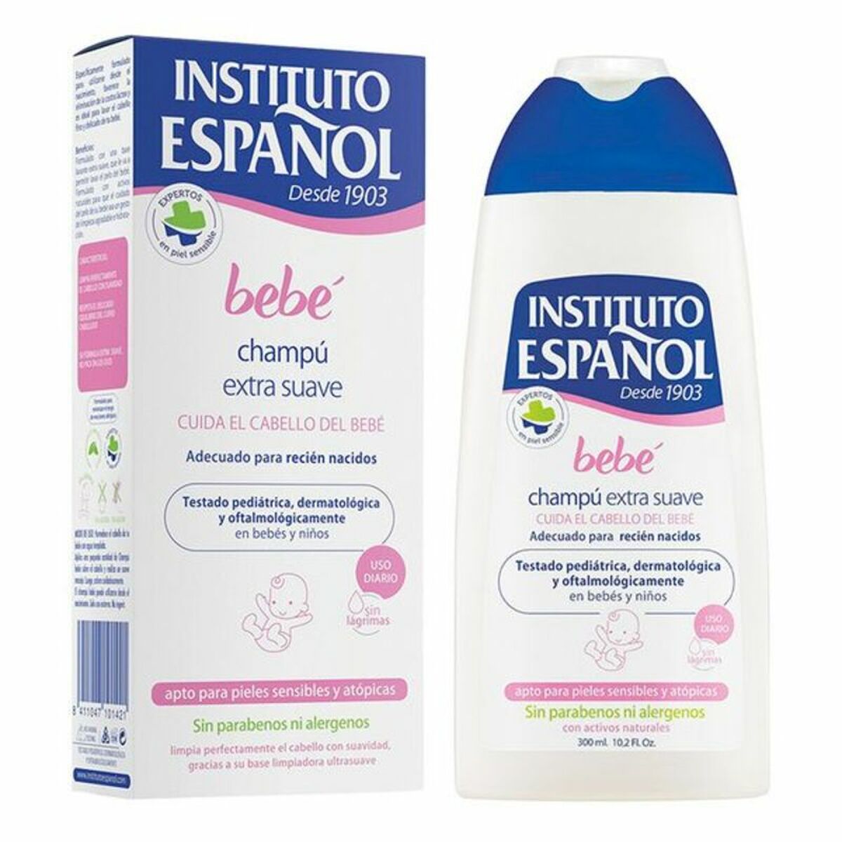 Champô Extrasuave Instituto Español 1663 300 ml
